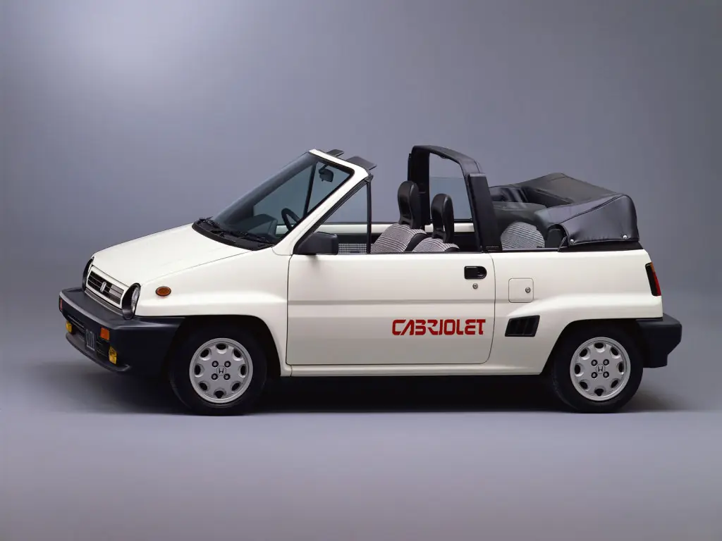 Honda City (FA) 1 поколение, открытый кузов (07.1984 - 09.1986)